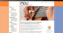 Desktop Screenshot of mdu.ch