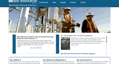Desktop Screenshot of mdu.com